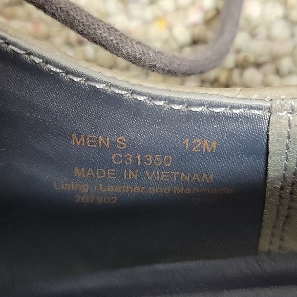 Cole Haan Grandevolution Men\'s Gray Leather Wingtip Derby Shoes Sz 12 main image 5